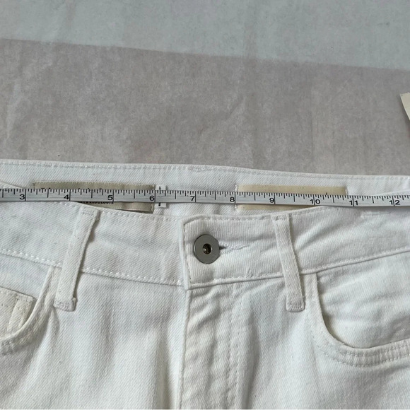Pilcro & the Letterpress High Rise White Jeans 25 - Picture 8 of 10